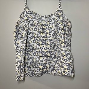 Floral Tank - Old Navy